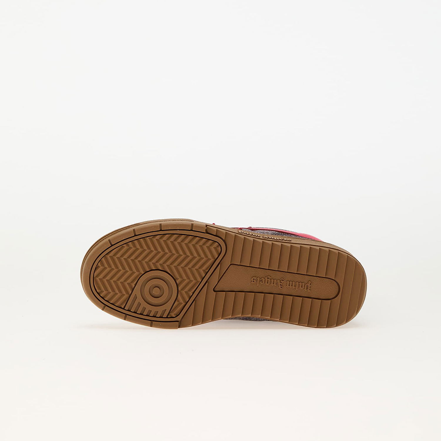 Tenisky a topánky Palm Angels Kids Palm Beach University Glitter Silver Fialová | PGIA014S25LEA0017229, 1