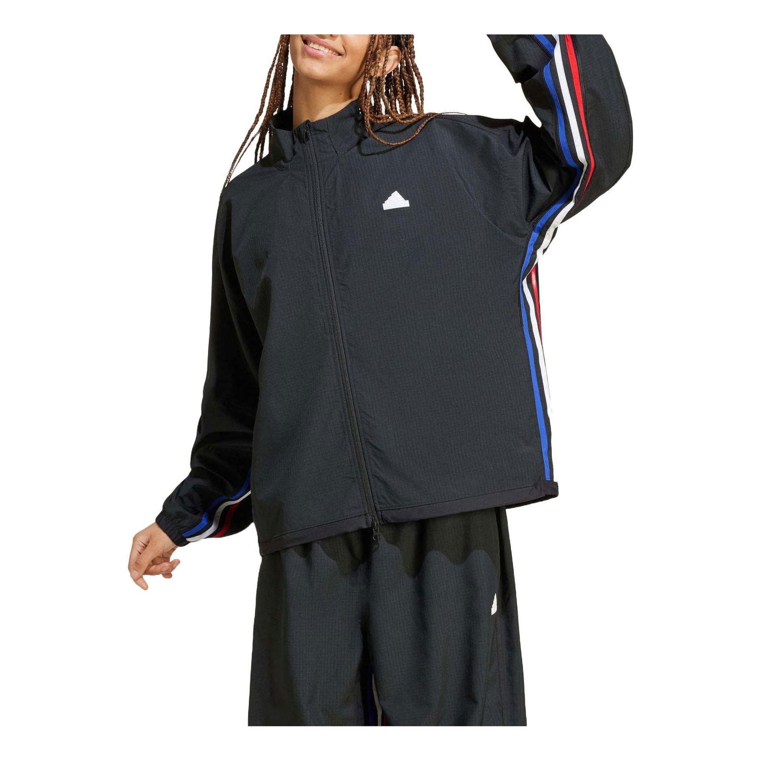 Vetrovka adidas Originals Anti-Microbial Breaking Track Jacket Čierna | IX3738, 0