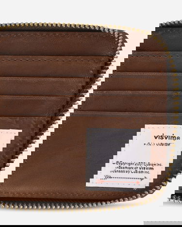 Peňaženka visvim Bi-Fold Leather Wallet Hnedá | 0125203003028 1, 6