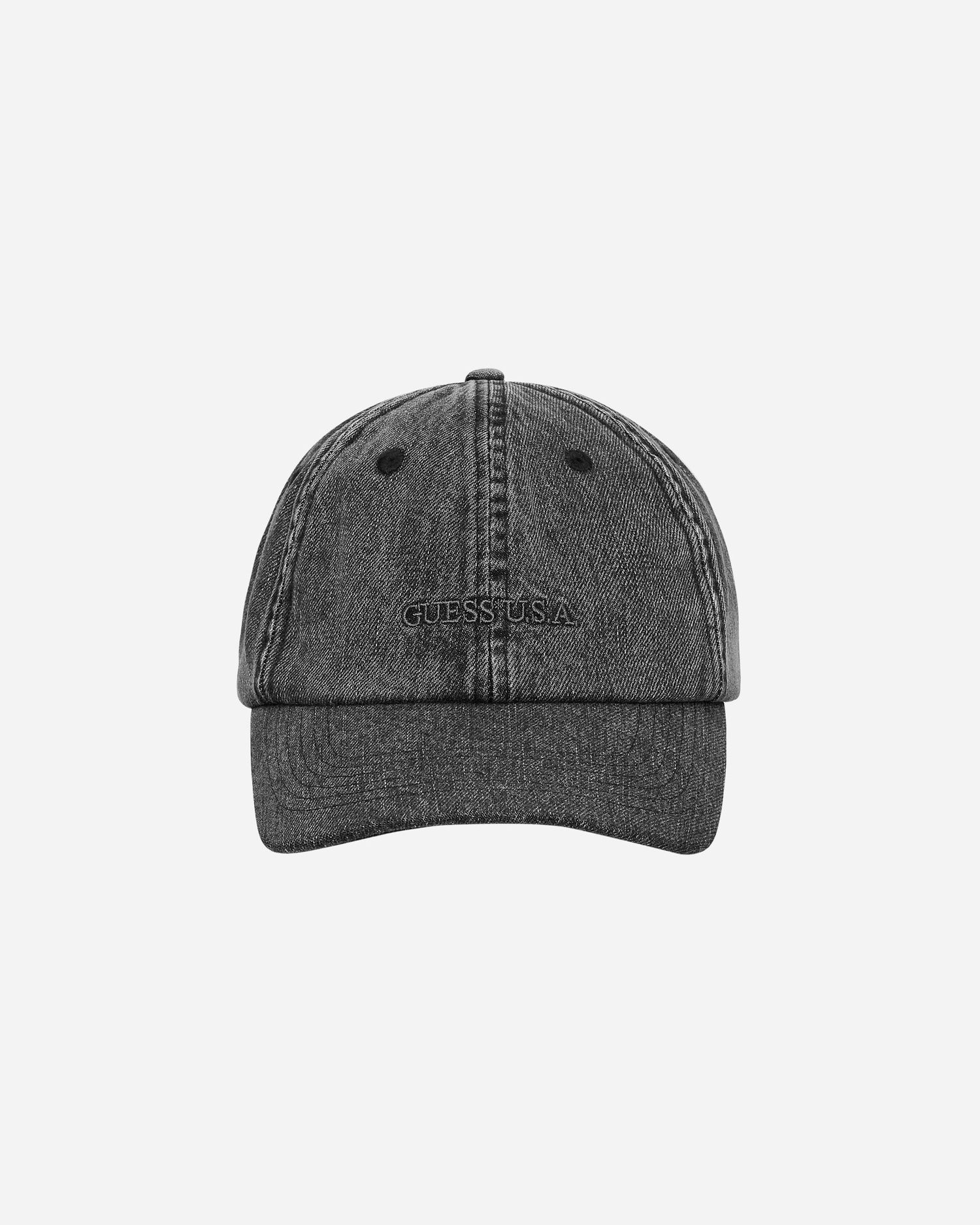 Šiltovka GUESS Washed Denim Dad Hat Šedá | M3GZ17D50J0 DEGY, 1