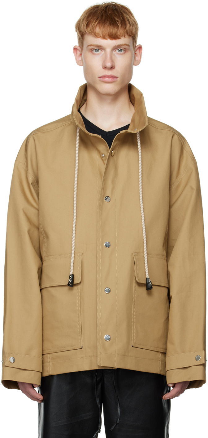 Parka Nanushka Elias Utility Jacket Béžová | NM22PFOW00266, 0