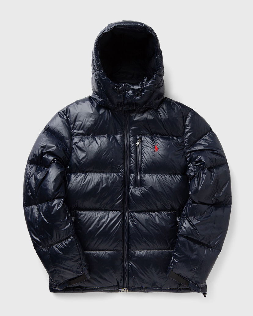 Prešívaná bunda Polo by Ralph Lauren Hooded Puffer Jacket Glossy Navy | 710968281002