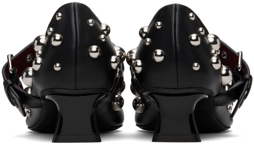 Tenisky a topánky Stella McCartney Elsa Studded Kitten Heels Čierna | 810422KP027, 1