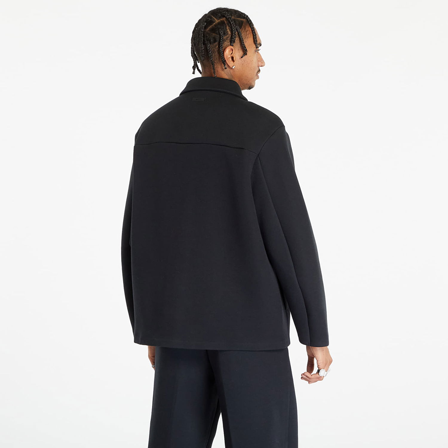 Bunda Nike Sportswear Tech Fleece Reimagined Oversized Shacket Čierna | FB8167-010, 1