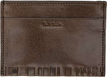 Peňaženka Paul Smith Paul Smith Leather Shadow Stripe Card Holder Hnedá | M1A-8113-PSTFOE, 0