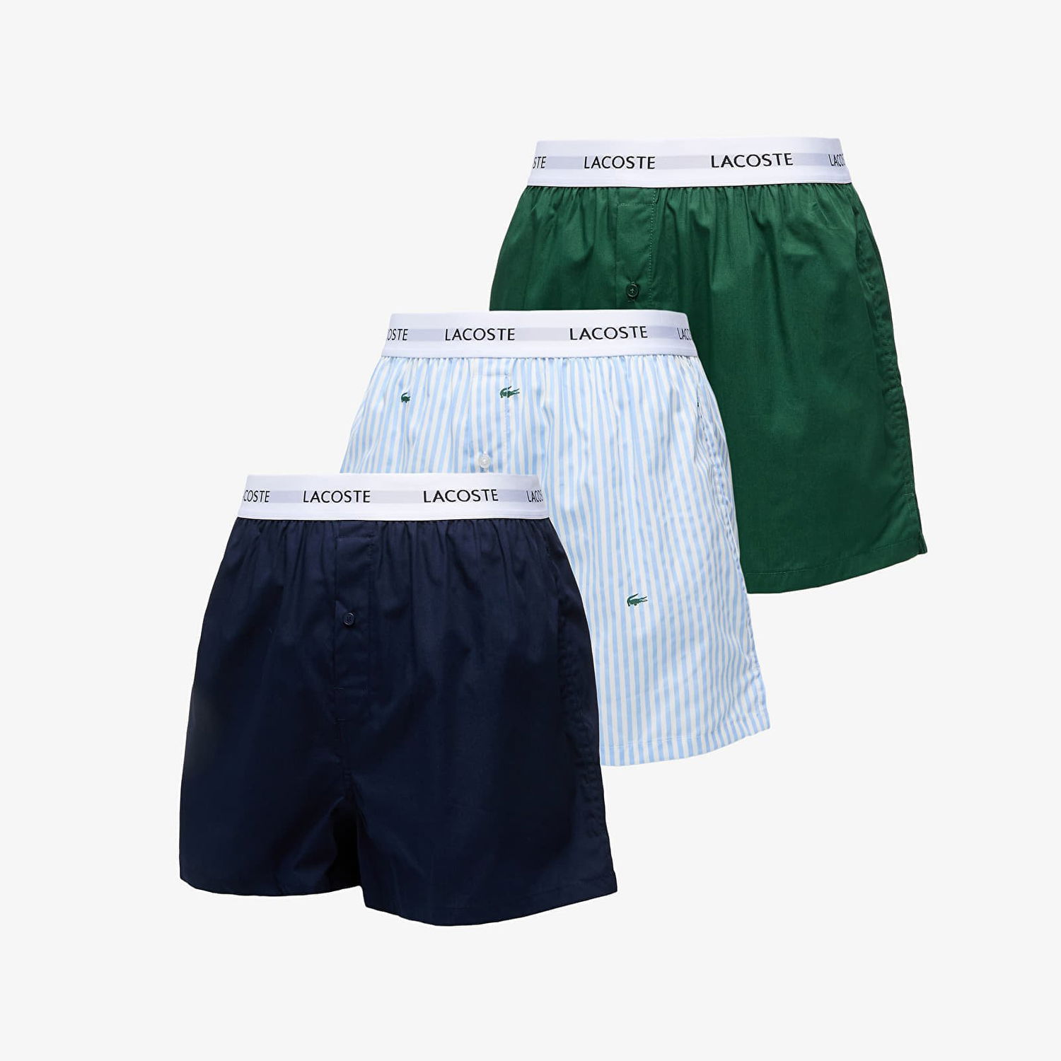 Boxerky Lacoste Lacoste 3-Pack Woven Boxers Rôznofarebný | 7H9209 EIG, 0