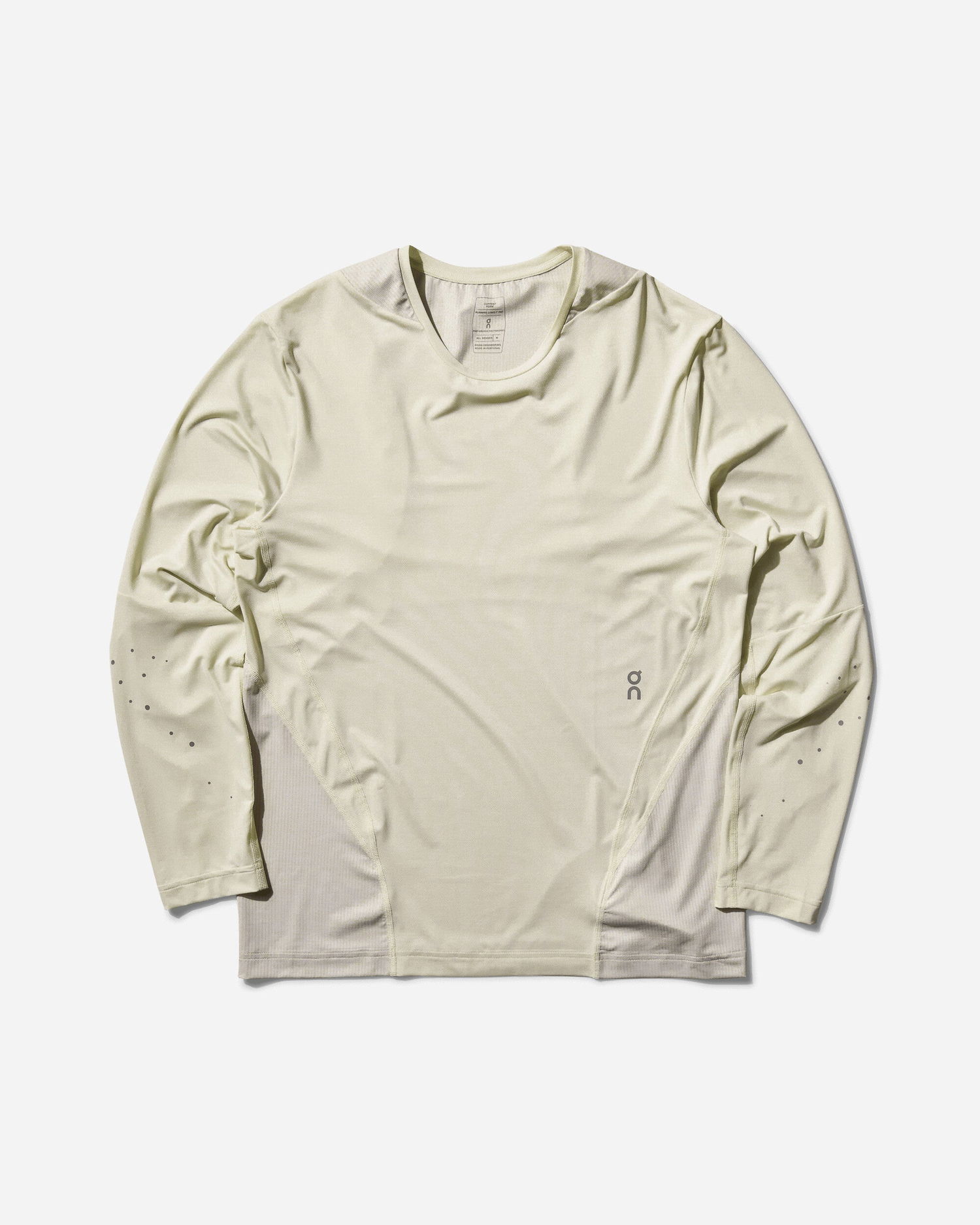 Tričko On Running Long Sleeve T-Shirt Béžová | 1UE10110021 ICE, 1