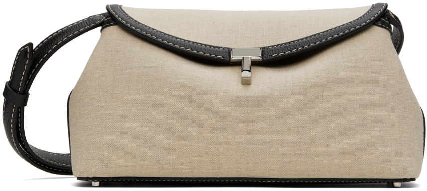 Kabelka TOTEME TOTEME T-Lock Canvas Clutch Béžová | 243-WAL944-FB0234, 0