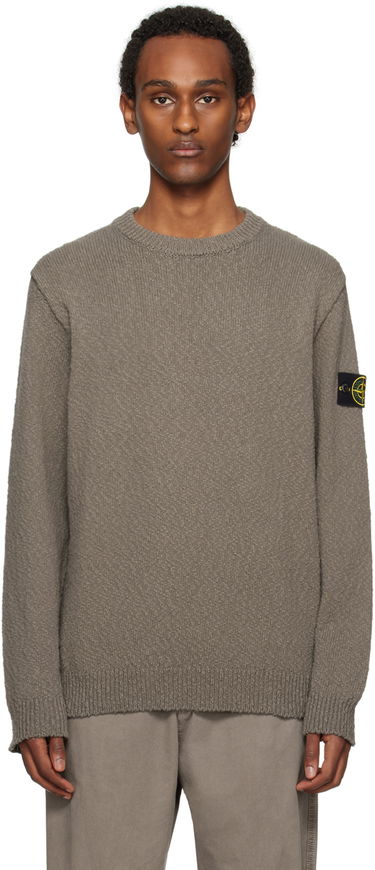 Sveter Stone Island Patch Sweater Šedá | 8015562B1, 0