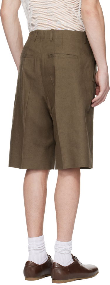 Šortky OUR LEGACY Our Legacy Borrowed Chino Shorts Zelené | M2254BTD, 2
