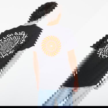 Tričko Thrasher Thrasher x Spitfire Classic Swirl T-Shirt M Čierna | 145833, 2