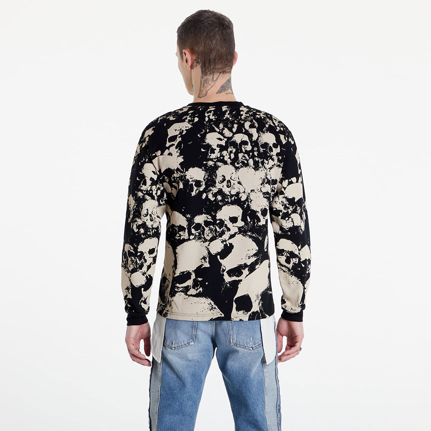 Tričko Pleasures Despair Longsleeve Shirt Čierna | P22SP014 black, 1