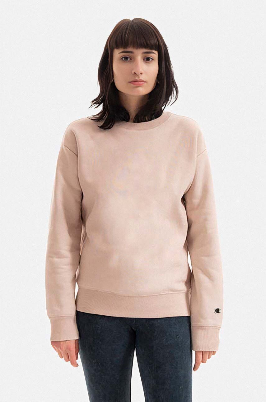 Mikina Champion Crewneck Sweatshirt Hnedá | 115088, 0