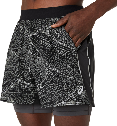 Šortky Asics Limited Series Lite-Show 2-in-1 Running Shorts Čierna | 2011d367-001, 2