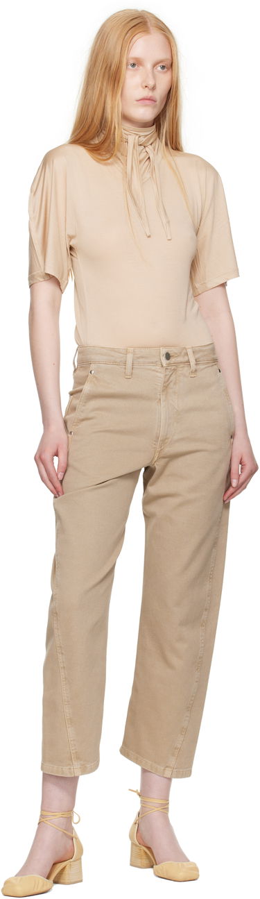 Džínsy LEMAIRE Lemaire Twisted Jeans Béžová | PA1051 LD1042, 3