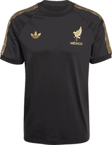 Tričko adidas Originals adidas Originals Mexico 2025 Gold T-Shirt Čierna | je5336, 0
