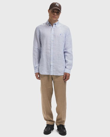 Košeľa Polo by Ralph Lauren Polo Ralph Lauren Linen Sport Shirt Modrá | 710968973005, 1