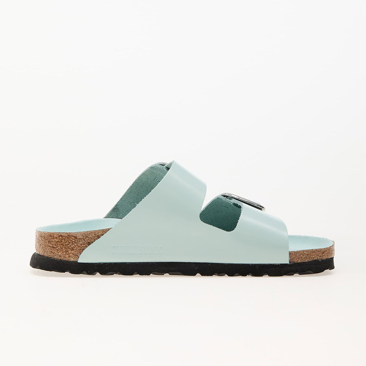 Tenisky a topánky Birkenstock Arizona Big Buckle Natural Leather Patent W Tyrkysová | 1026495, 1