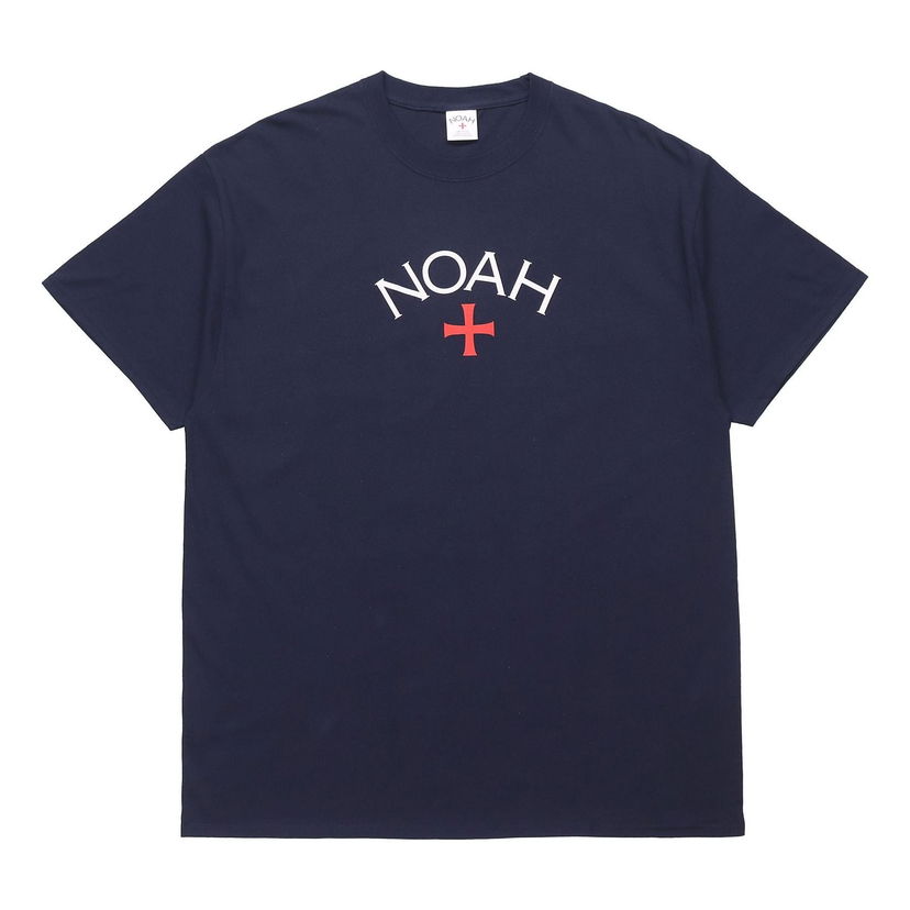 Tričko Noah Core Logo Graphic T-Shirt Navy | T13FW19
