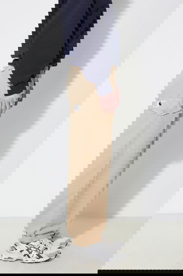 Cargo nohavice Carhartt WIP High Waist Cargo Collins Pant Béžová | I029789.1YAGD, 2