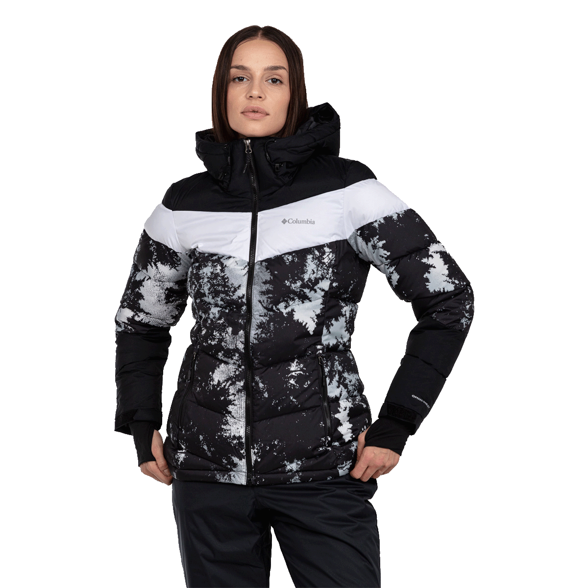 Prešívaná bunda Columbia Abbott Peak Abstract Print Insulated Jacket Rôznofarebný | 1909971105, 0