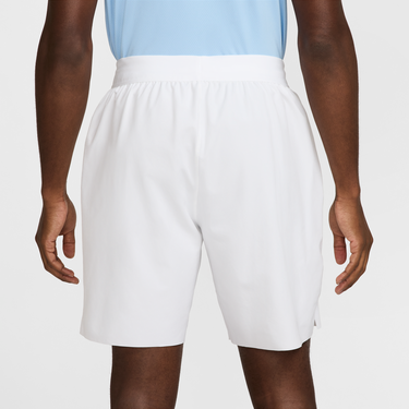 Šortky Nike NikeCourt Advantage Dri-FIT 8" Tennis Shorts Biela | FZ9322-100, 2