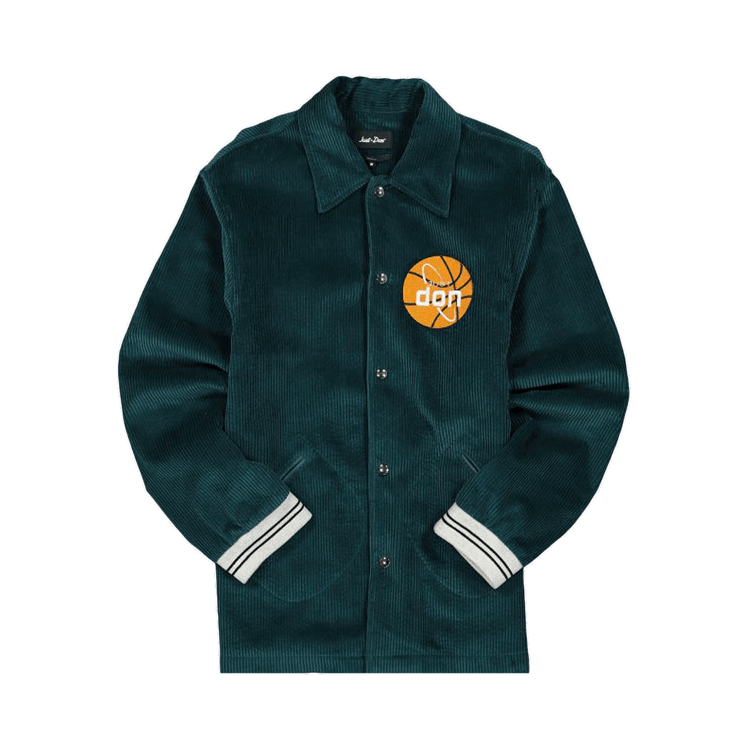 Bunda Just Don Plain Corduroy Jacket Modrá | 31JUSG01 218504, 0