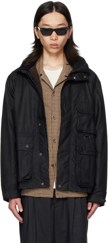 Bunda Barbour Re-Engineered Utility Bedale Waxed Jacket Čierna | MWX2483BK71, 0
