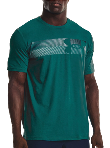 Tričko Under Armour Fast Left Chest 3.0 Zelené | 1370518-452