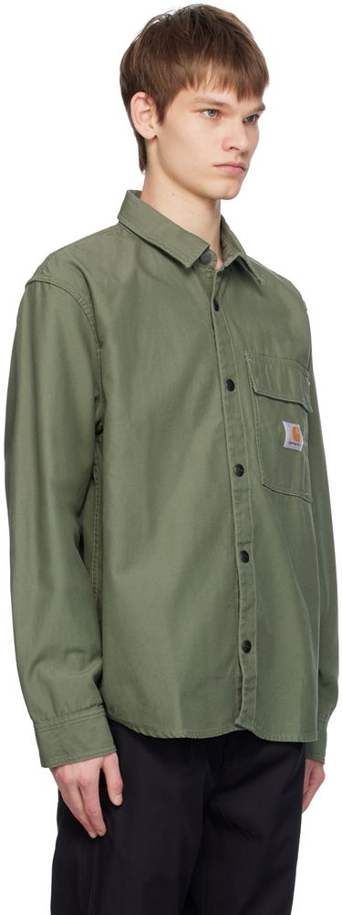Košeľa Carhartt WIP Workwear Button-Up Shirt Jacket Modrá | I033443, 4