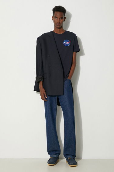 Tričko Alpha Industries Space Shuttle Tee Navy | 176507-07, 1