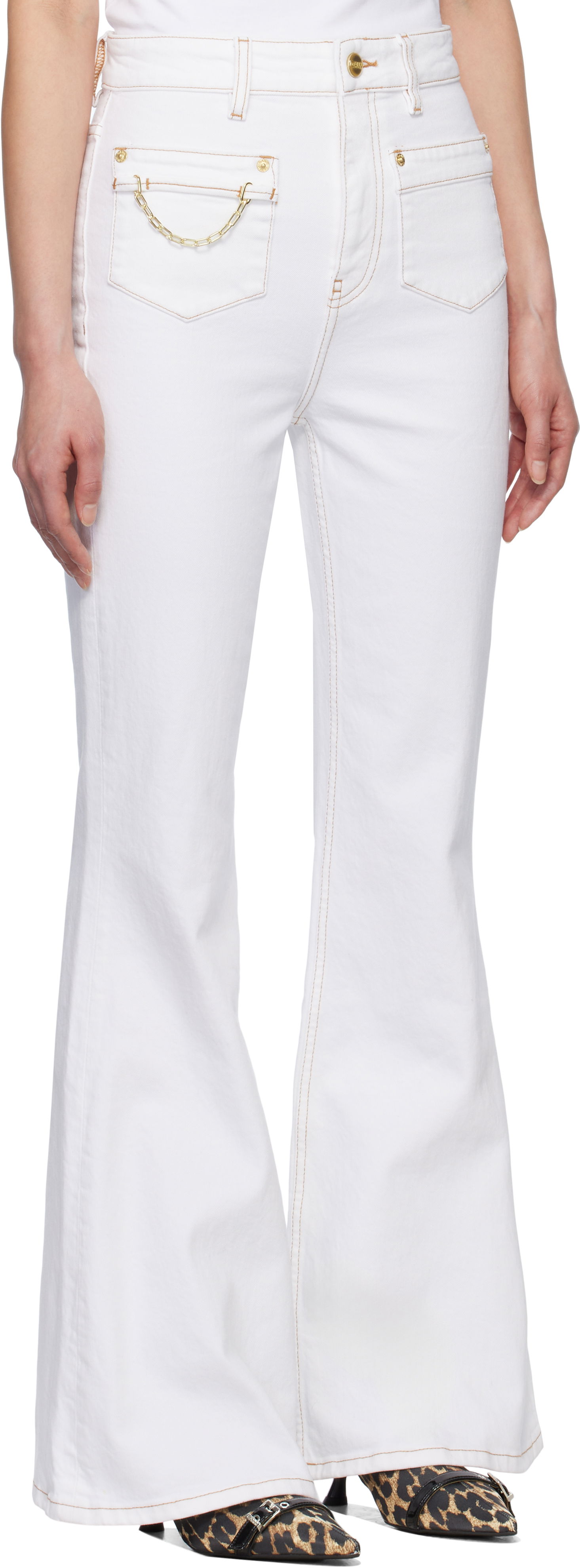 GANNI Goddi HW Flare Jeans