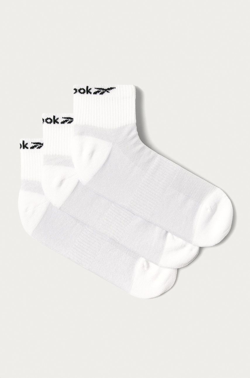 Ponožky Reebok Quarter Socks Three-Pack Biela | GH0420, 0
