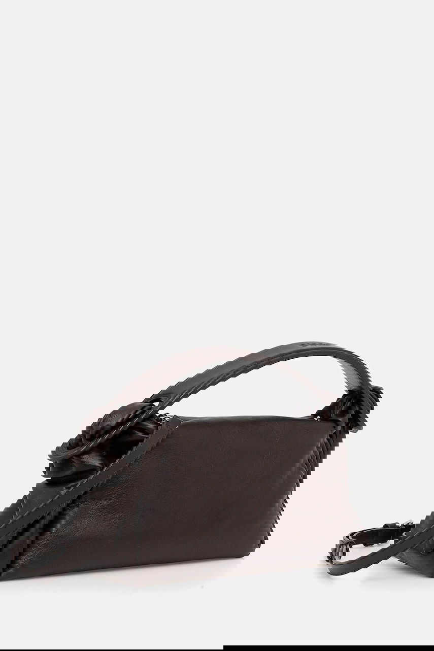 Kabelka KENZO Kenzo Knotted Leather Shoulder Bag Hnedá | FE62SA818L01, 1