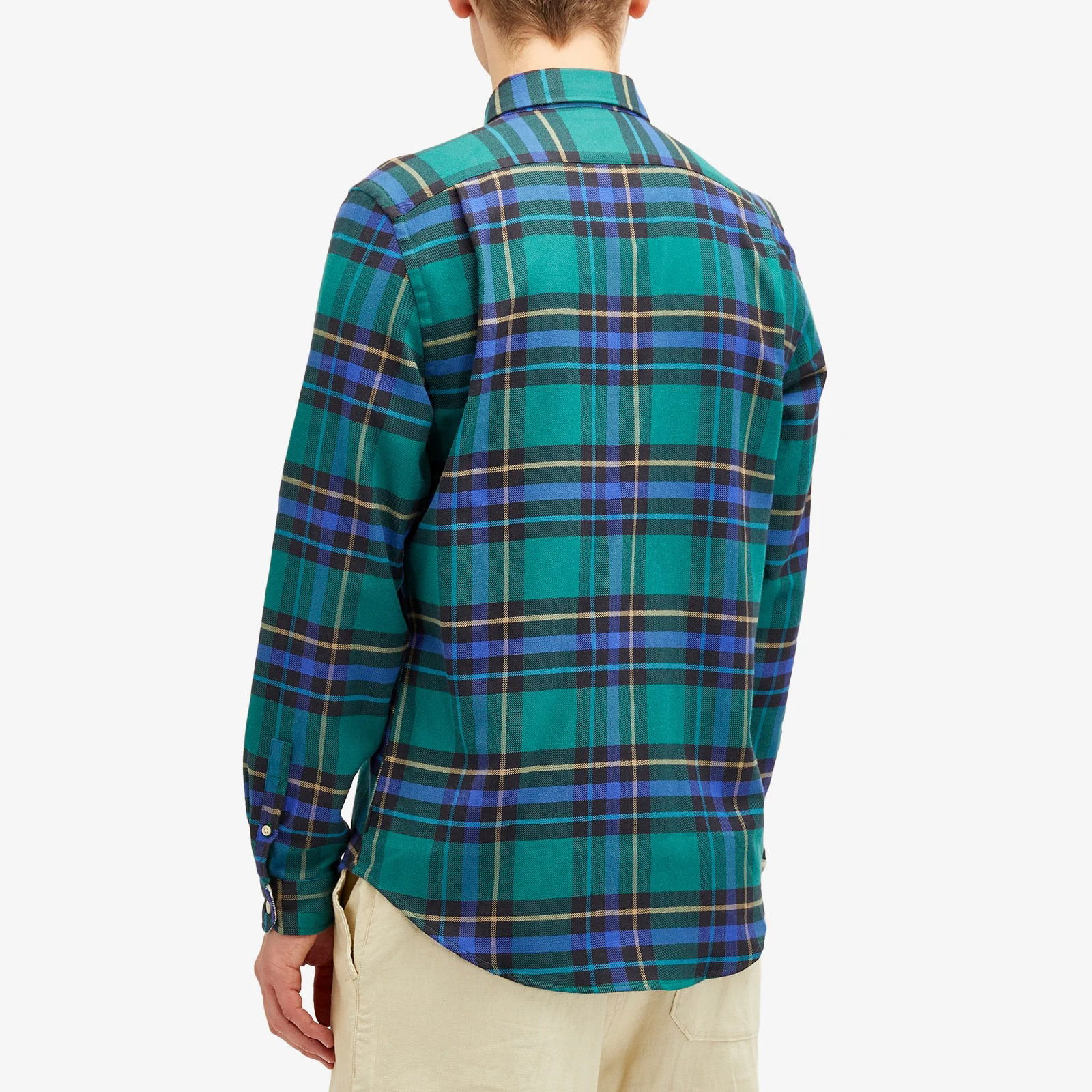 Paul Smith Checked Long Sleeve Shirt, Size Large