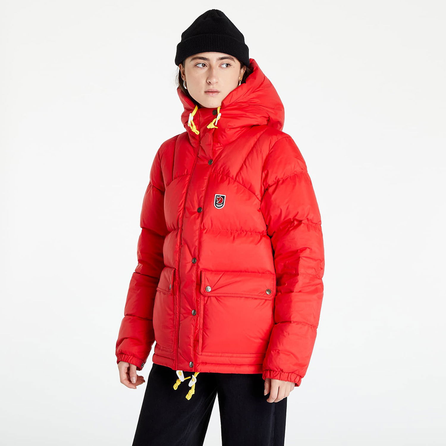 Prešívaná bunda FJÄLLRÄVEN Expedition Down Lite Červená | F89995-334, 1