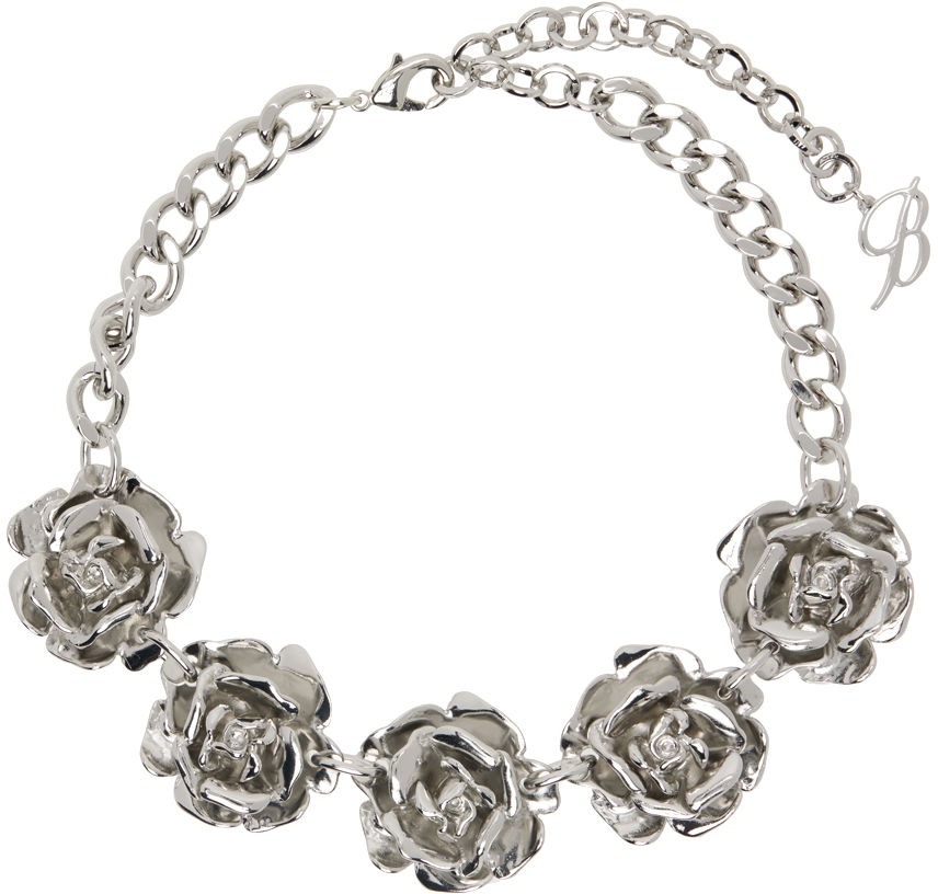 Náhrdelník Blumarine Blumarine Roses Chain Choker Necklace Metalická | P422W236A, 0