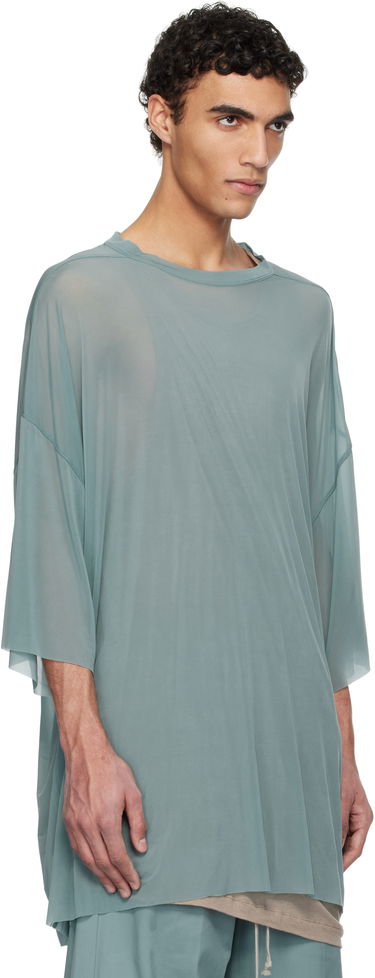 Tričko Rick Owens Rick Owens Hollywood Tommy Mesh T-Shirt Zelené | RU01E5283 BZ, 1