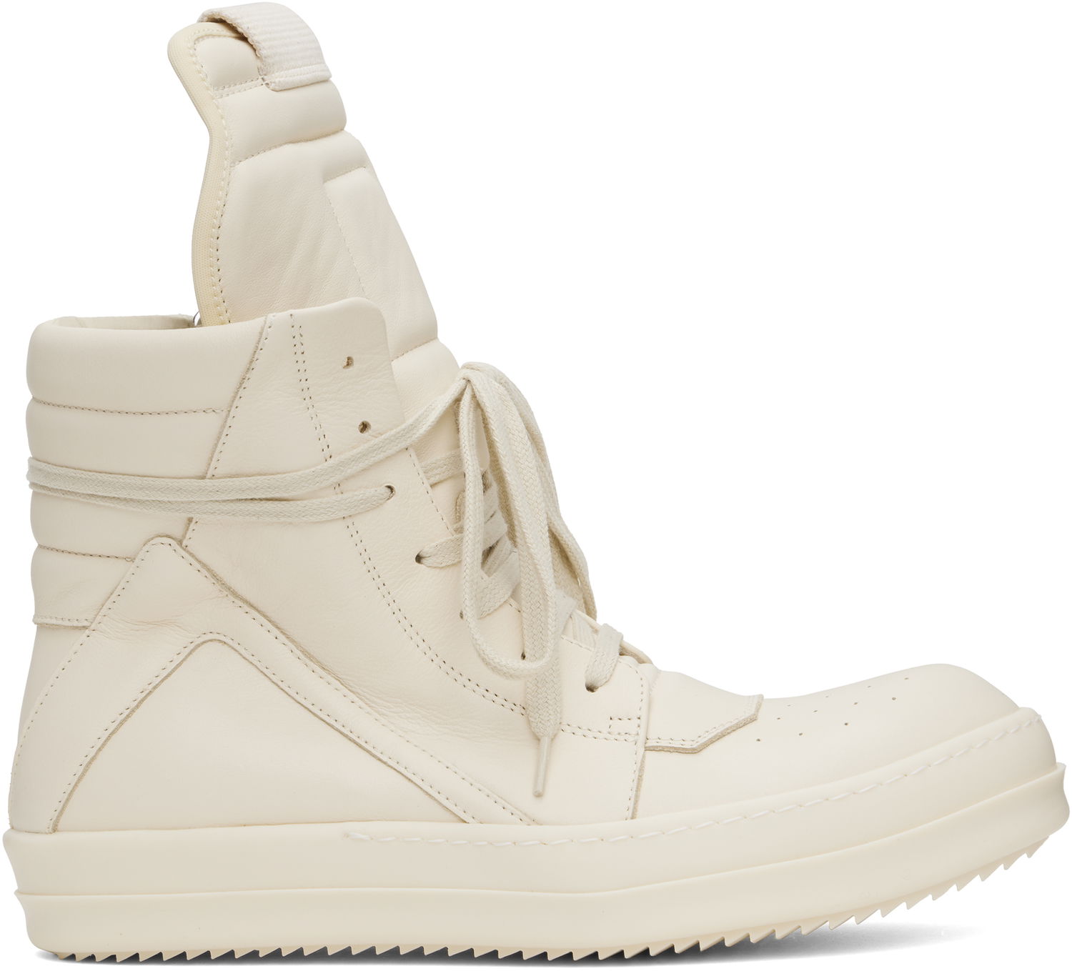 Oblečenie Rick Owens Rick Owens Hollywood Geobasket Biela | RU01E5894 LCO, 0