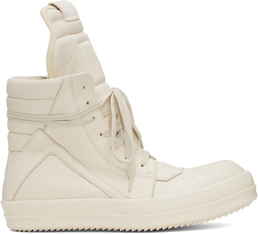Oblečenie Rick Owens Rick Owens Hollywood Geobasket Biela | RU01E5894 LCO