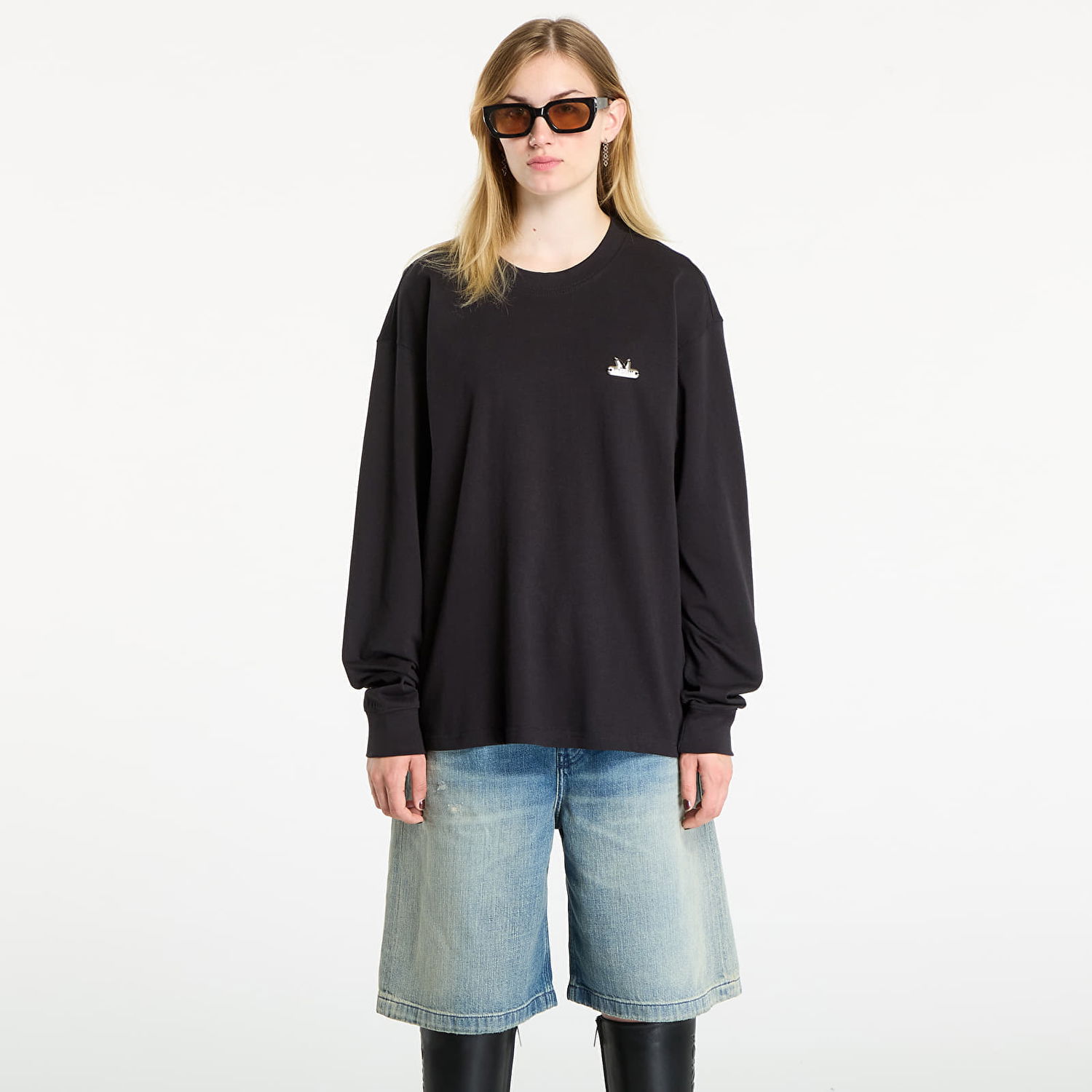 Tričko Footshop Playboy x FTSHP Cover Longsleeve Tee UNISEX Black Čierna | FTSHP_531, 1