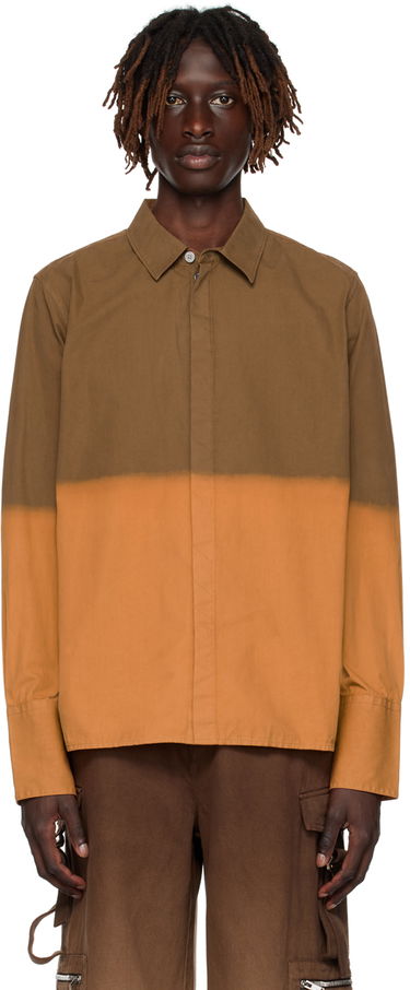 Košeľa Dion Lee Sunfade Long Sleeve Shirt Oranžová | C5030R23, 0