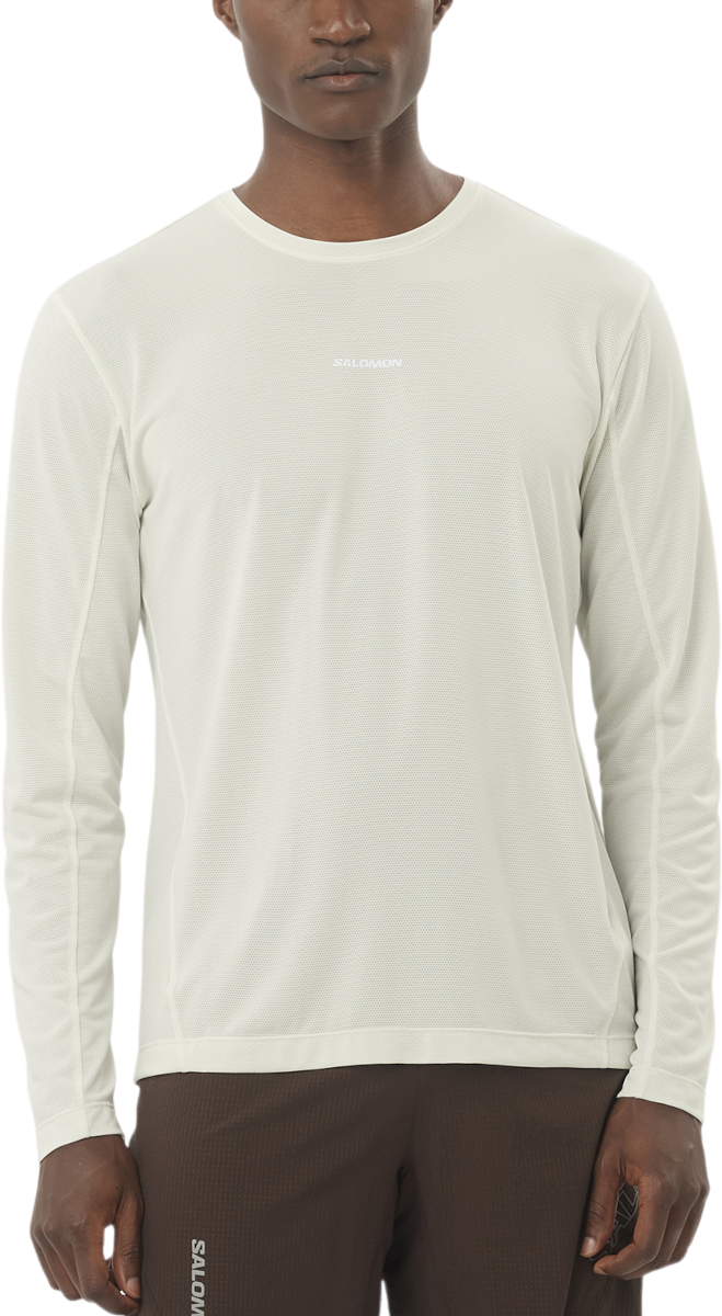 Tričko Salomon Salomon SHKout CORE LS TEE Men's Long Sleeve T-Shirt Biela | lc2424500, 0