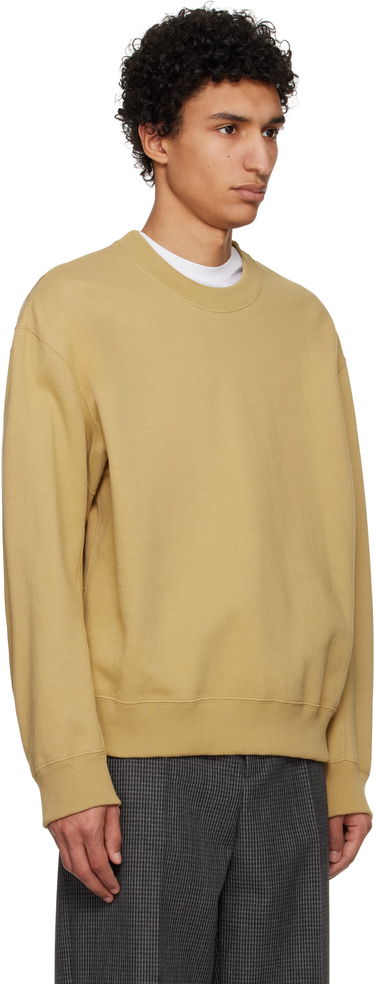 Sveter Jil Sander Jil Sander Logo Flag Shoulder Sweatshirt Béžová | J22GU0132_J20245, 1