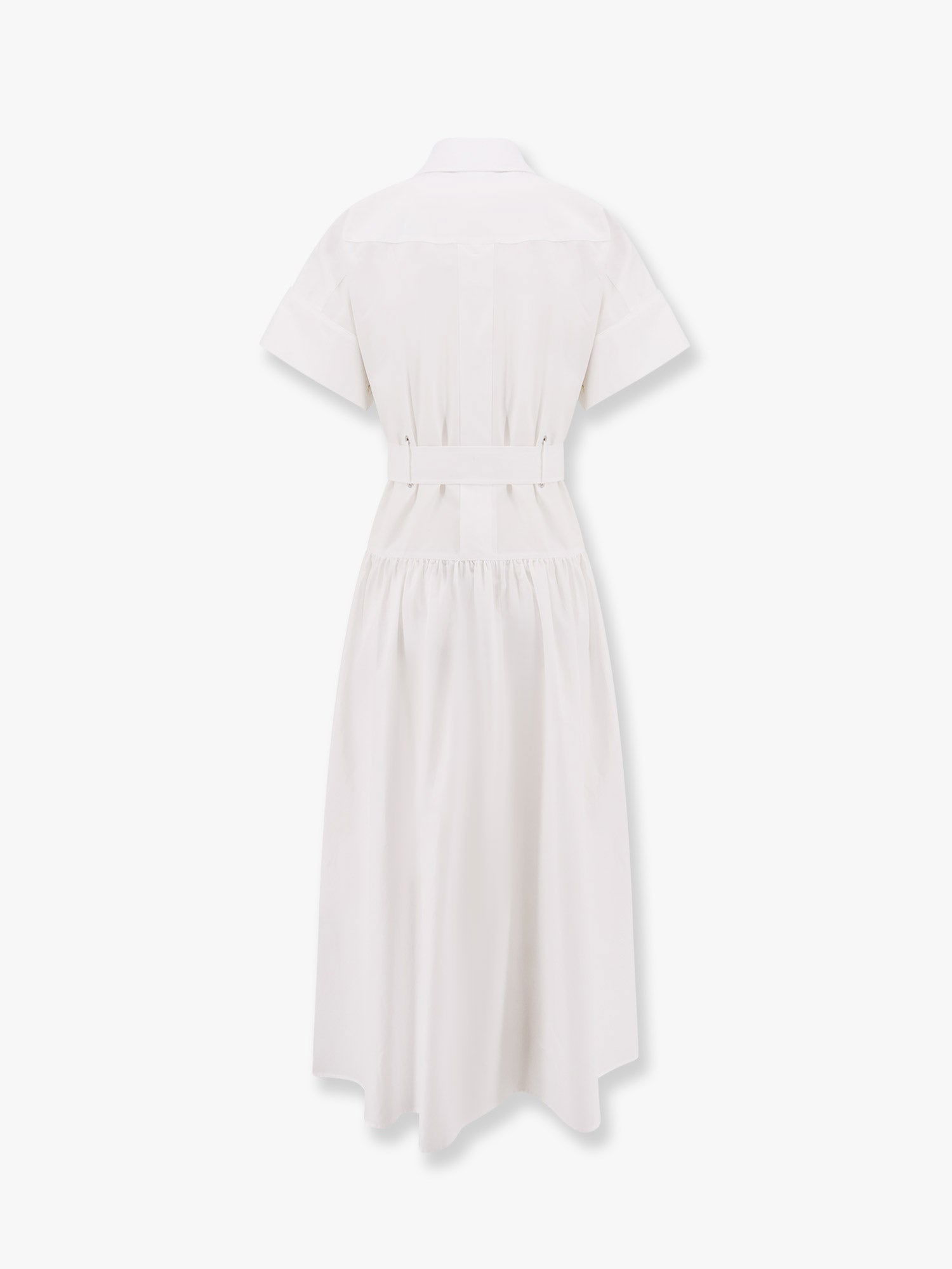 Šaty Max Mara Max Mara Agoraio Cotton Poplin Midi Shirtdress Biela | 2511221062600001, 1