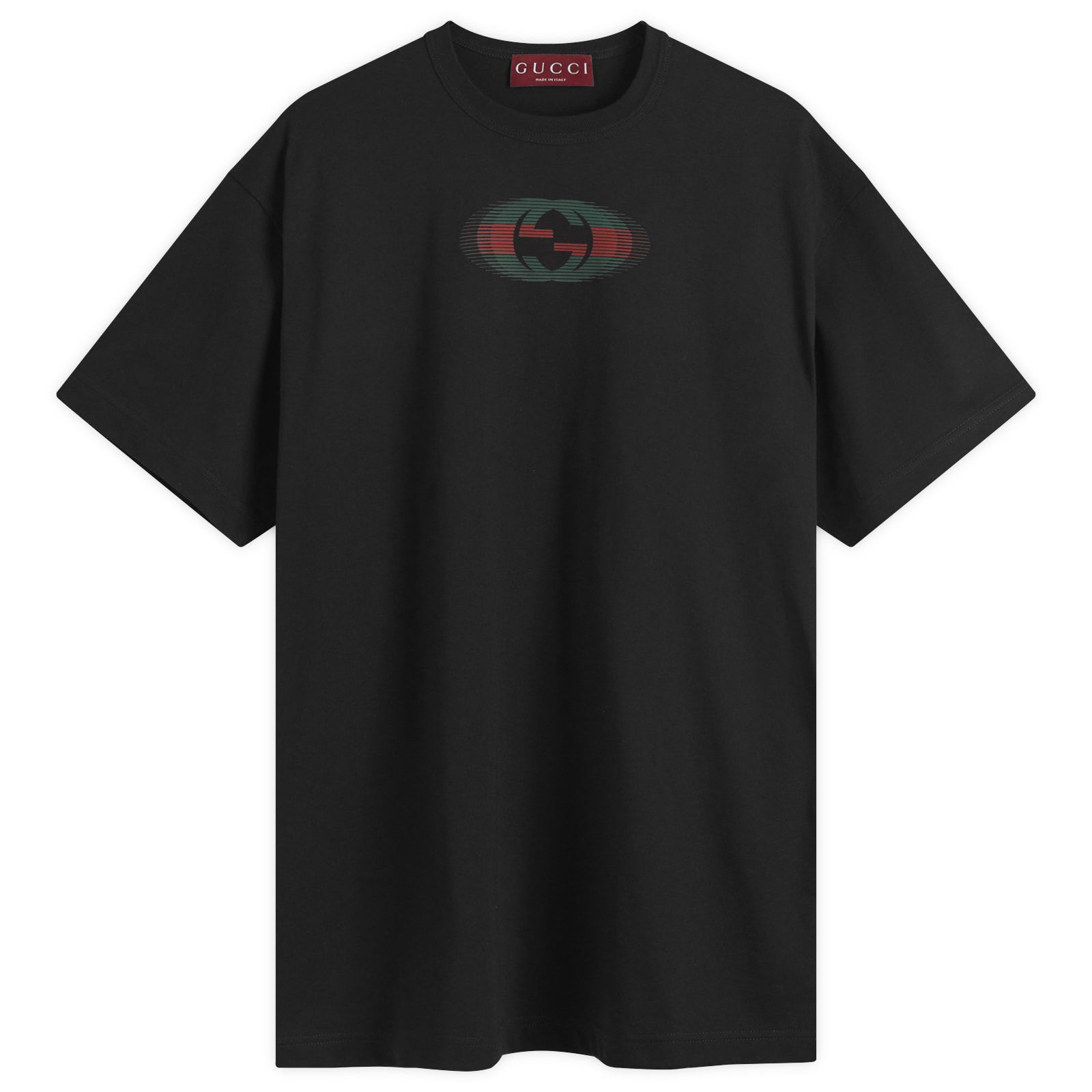 Men's Back Logo T-Shirt in Black, Size Small | END. Clothing