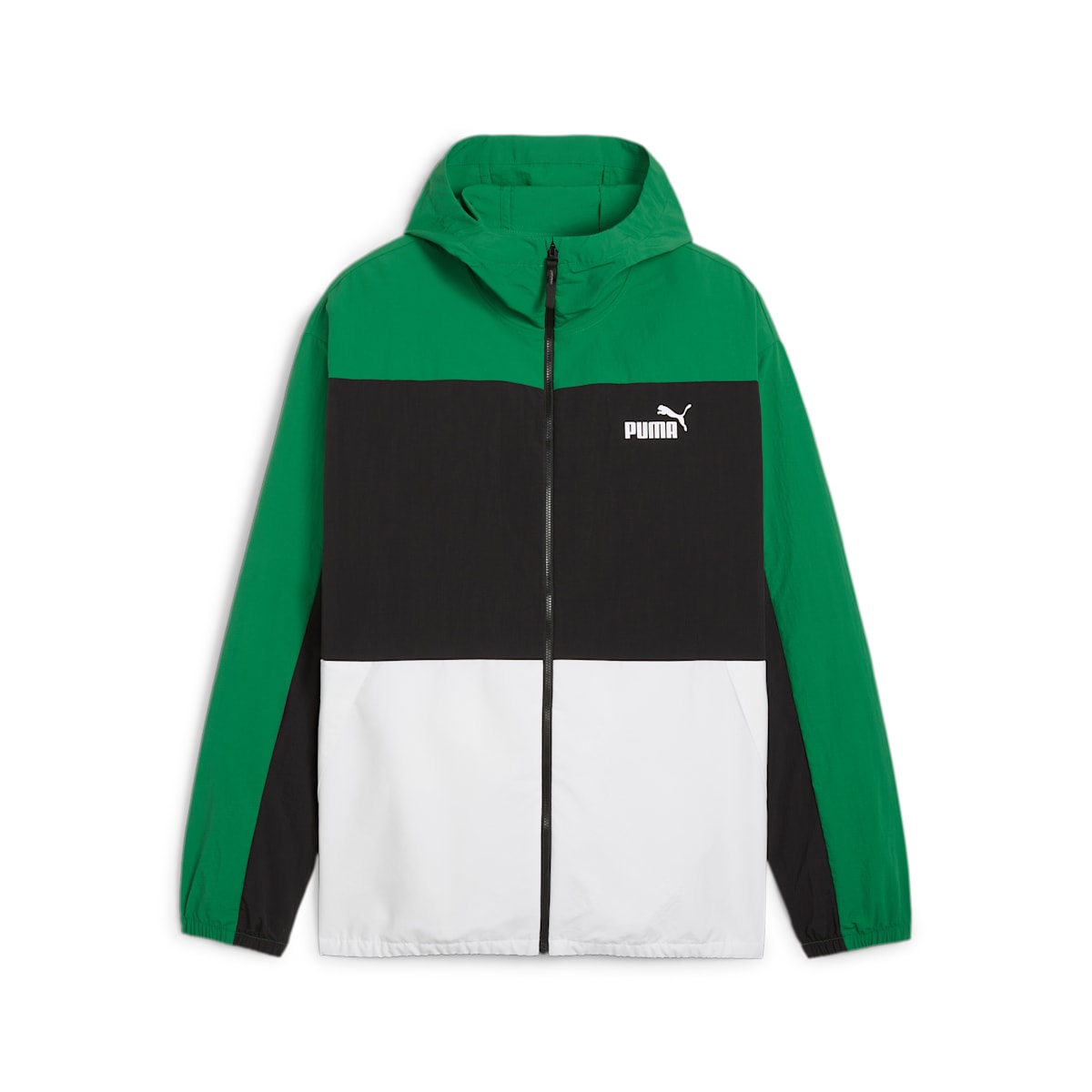 Vetrovka Puma Windbreaker Hooded Jacket Zelené | 675387-86, 0