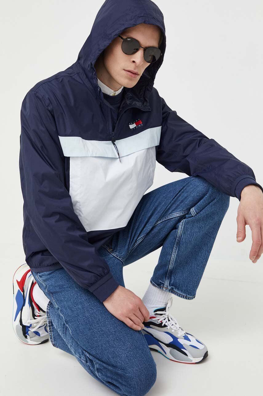 Bunda Tommy Hilfiger Chicago Windproof Jacket Navy | DM0DM16583, 0