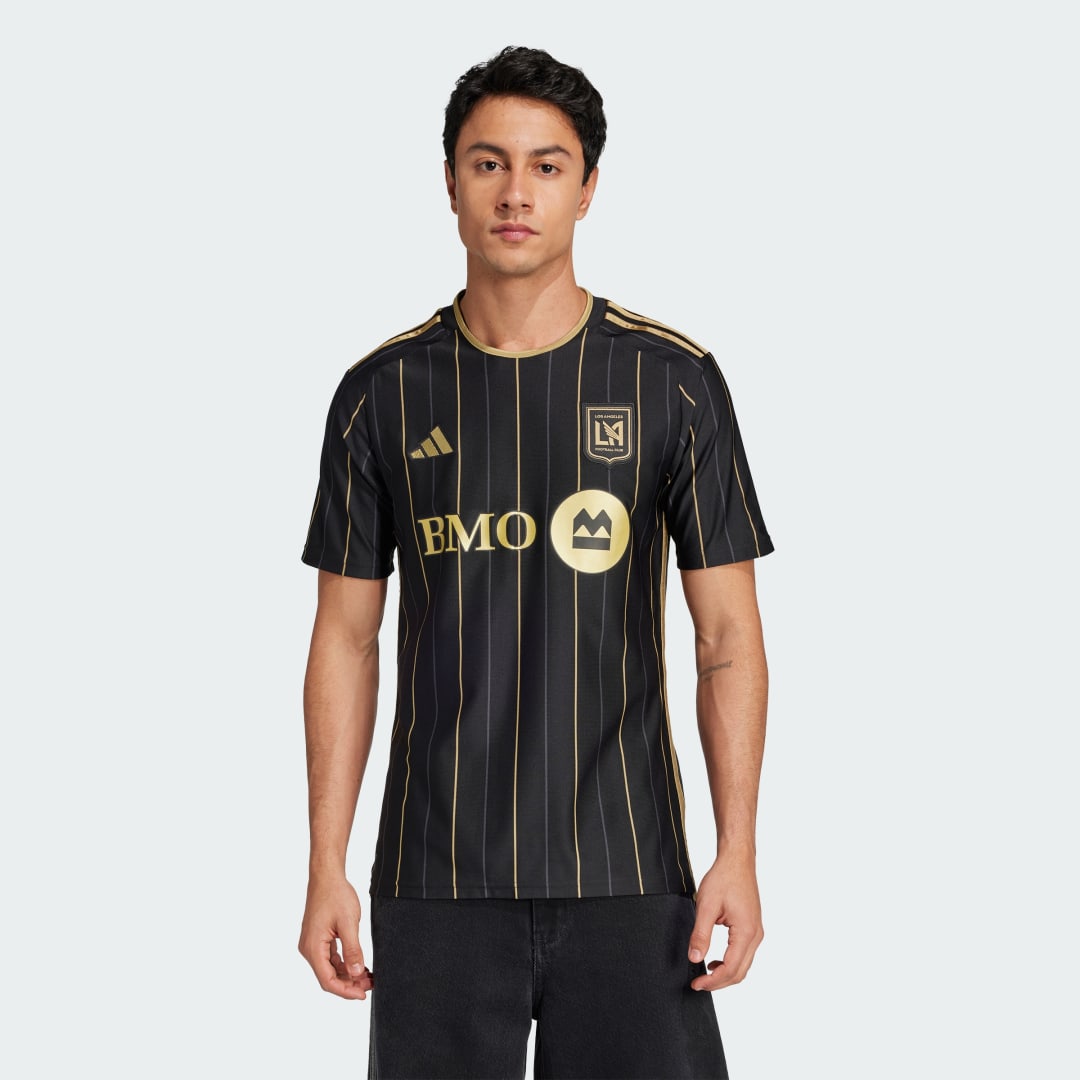 Dres adidas Performance Los Angeles Football Club 24/25 Home Jersey Čierna | JM1335, 0