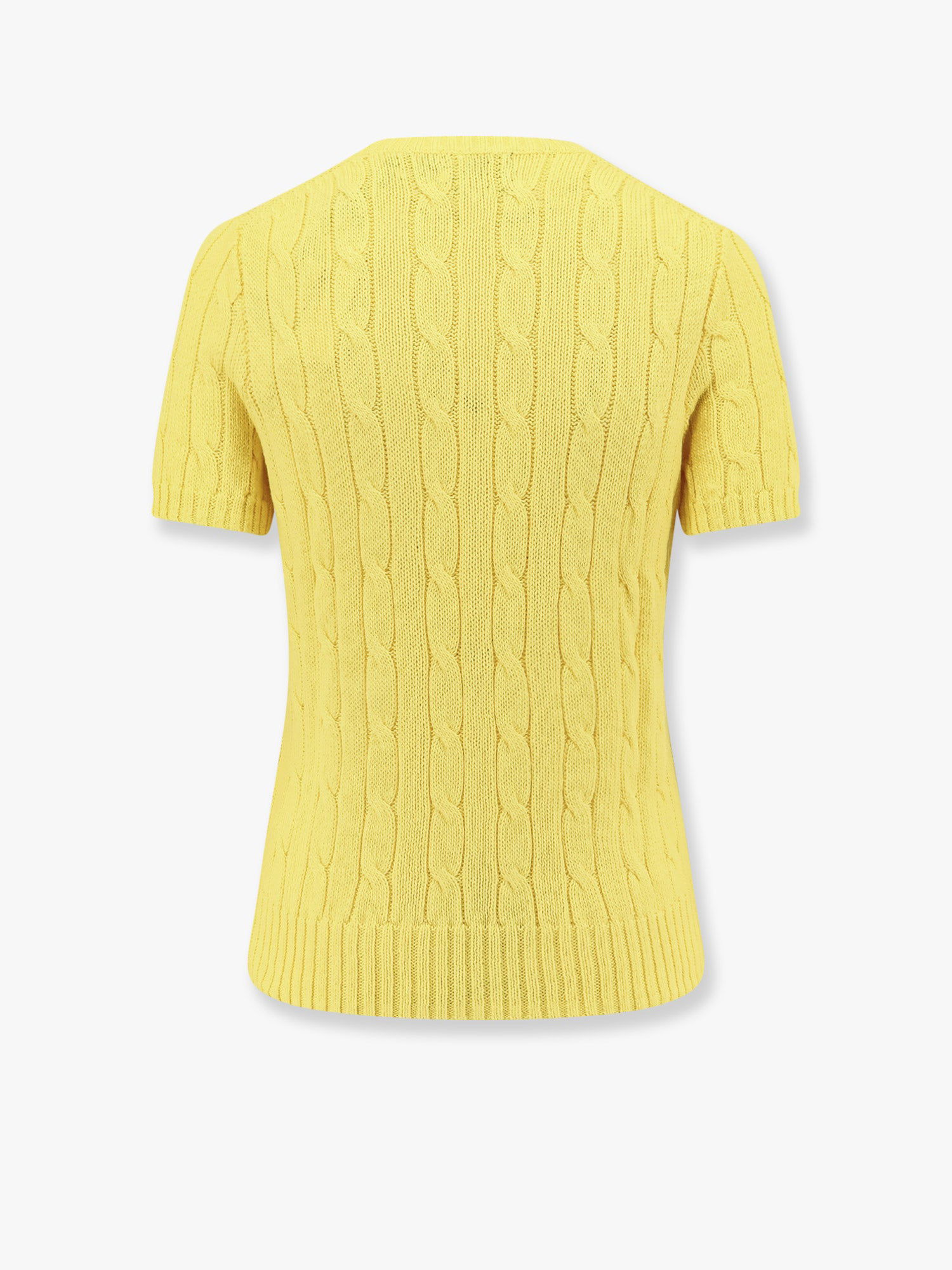 Sveter Polo by Ralph Lauren Women's Cable Knit Sweater with Pocket by Polo Ralph Lauren Žltá | 211895379014, 1